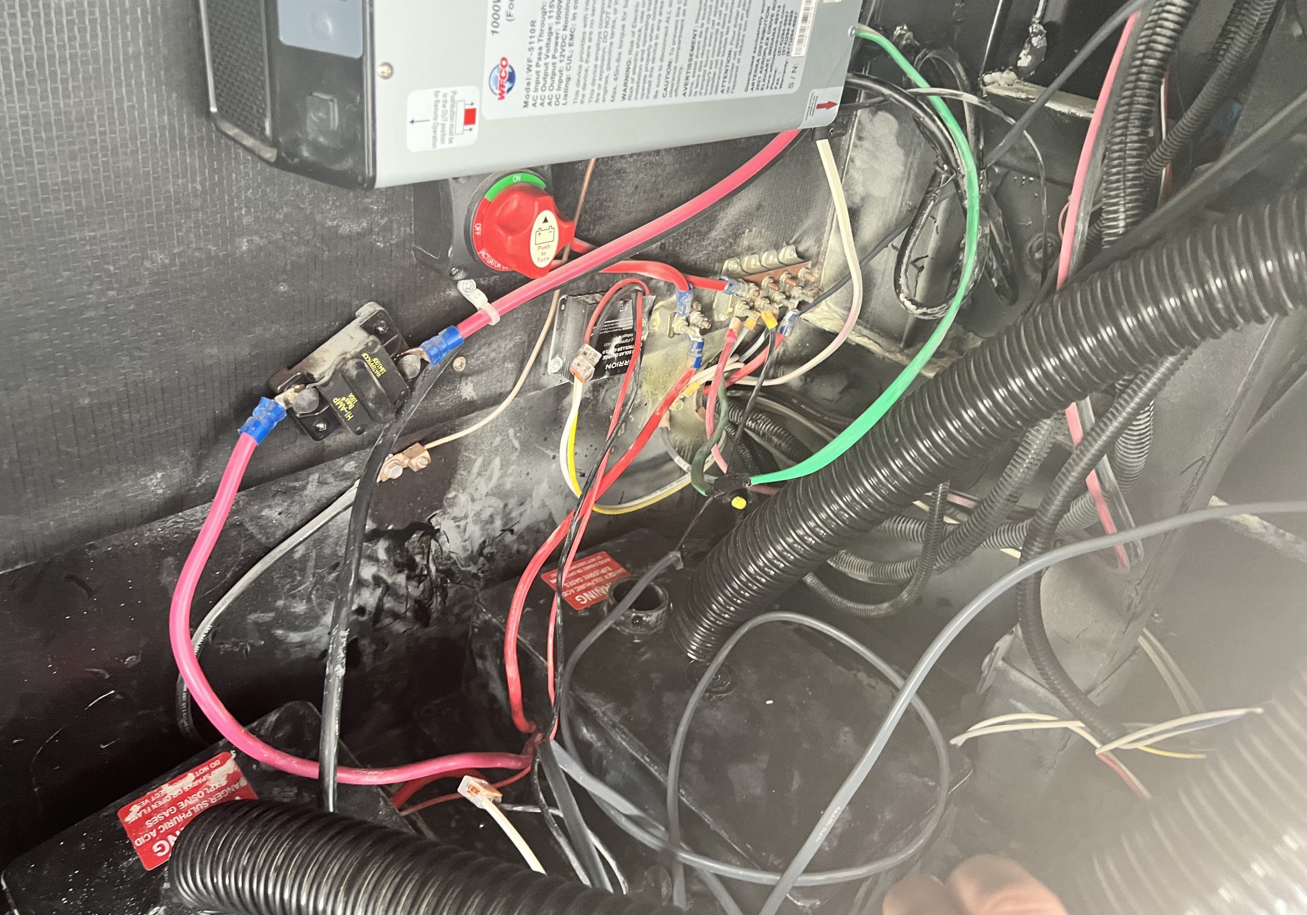2021 Forest River Travel Trailer RV Electrical Failure 2021 Forest River Travel Trailer RV Electrical Failure