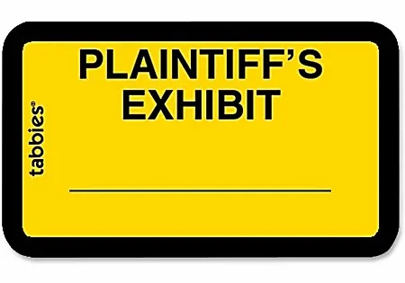 Plt Exhibit Sticker Plt Exhibit Sticker